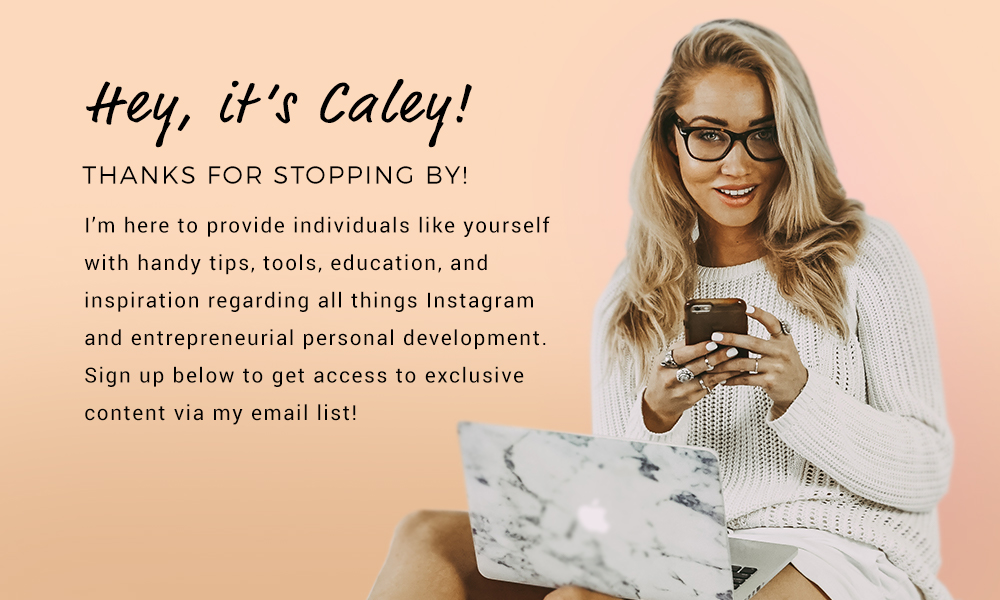 Sign up for Instagram tips!