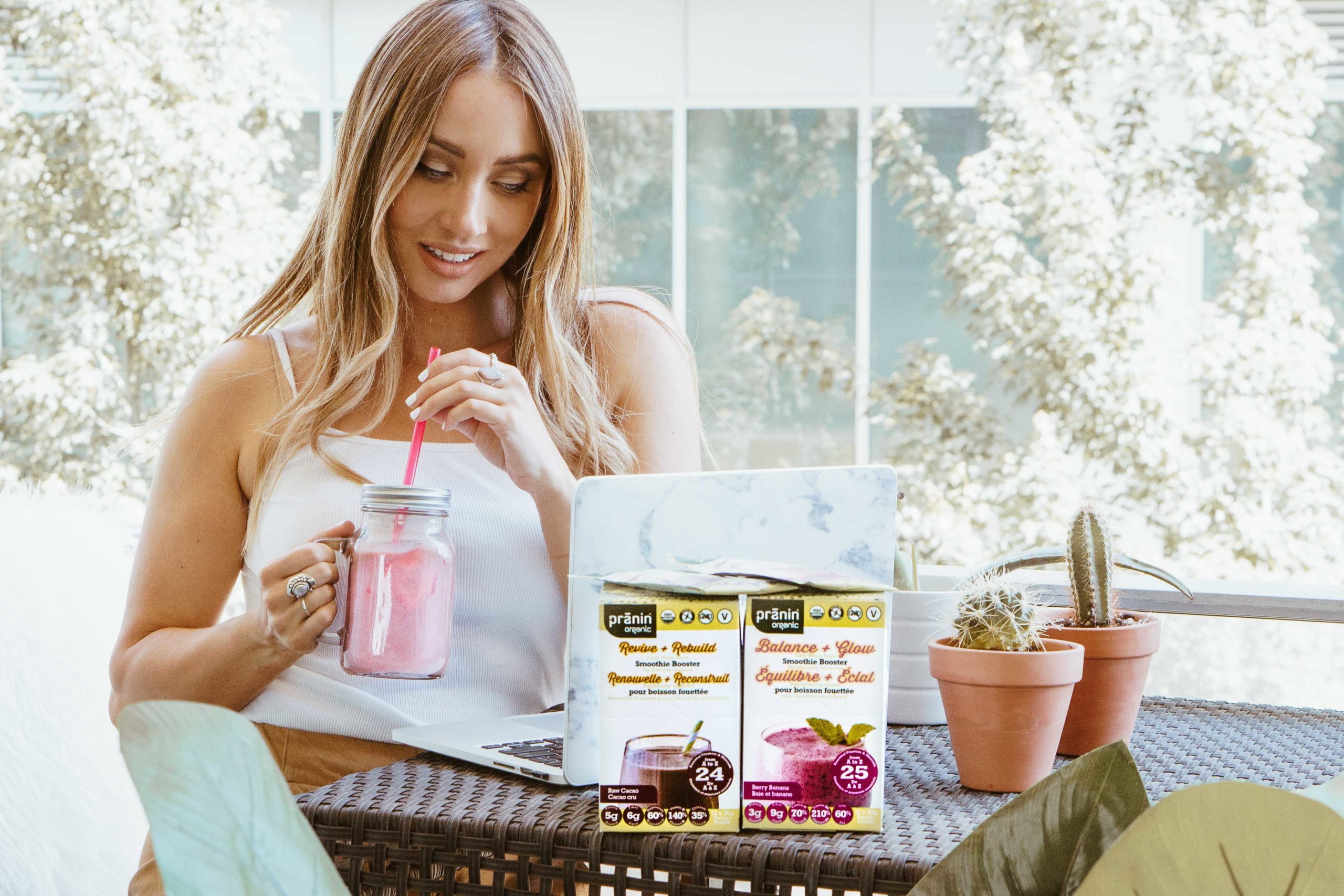 Increase Energy with Pranin Organic Smoothie Boosters